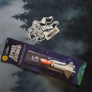 Space Stationery NASA Artemis Shuttle Inspired Stationery Sticker Kit